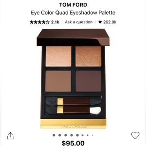 Tom Ford EYE COLOR QUAD in de la crème